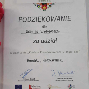 Podziękowanie.