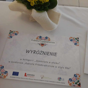 Wyróżnienie.