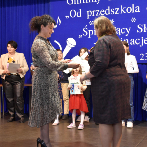 Uczestnicy konkursu podczas wręczenia nagród.