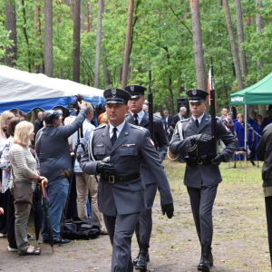 Wyprowadzenie pocztów sztandarowych.