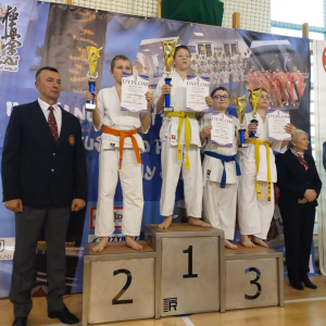 Zdjęcia z turnieju karate w Staninie.