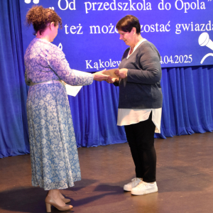 Zdjęcia z konkursu śpiewaczego.
