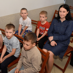 Zdjęcia z konkursu śpiewaczego.