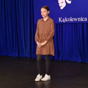 Zdjęcia z konkursu recytatorskiego.