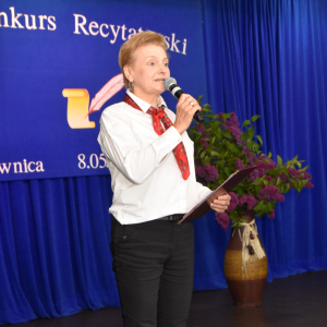 Zdjęcia z konkursu recytatorskiego.