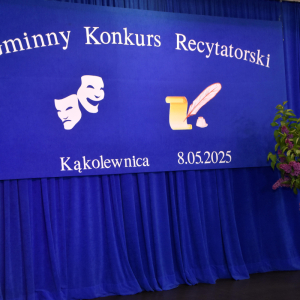 Zdjęcia z konkursu recytatorskiego.