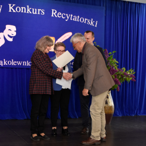 Zdjęcia z konkursu recytatorskiego.