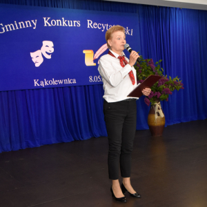 Zdjęcia z konkursu recytatorskiego.