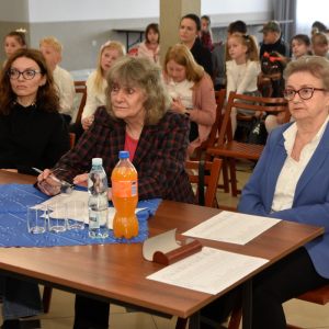 Zdjęcia z konkursu recytatorskiego.