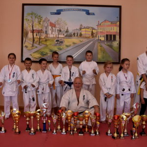 Zakończenie zajęć Karate.