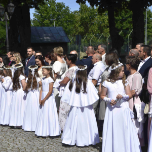 Zdjęcia z pierwszej komunii świętej.
