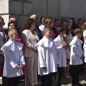 Zdjęcia z pierwszej komunii świętej.