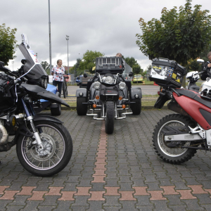 Zdjęcia z rajdu motocyklowego.