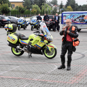 Zdjęcia z rajdu motocyklowego.