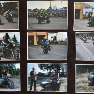 Zdjęcia z rajdu motocyklowego.