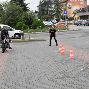 Zdjęcia z rajdu motocyklowego.
