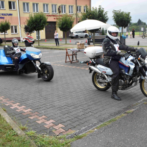 Zdjęcia z rajdu motocyklowego.