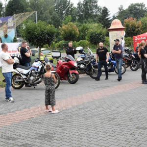 Zdjęcia z rajdu motocyklowego.