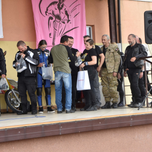 Zdjęcia z rajdu motocyklowego.