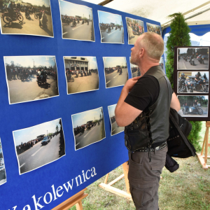Zdjęcia z rajdu motocyklowego.