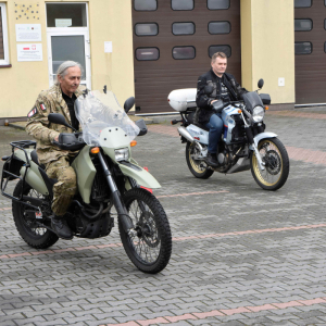 Zdjęcia z rajdu motocyklowego.