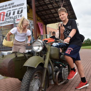 Zdjęcia z rajdu motocyklowego.