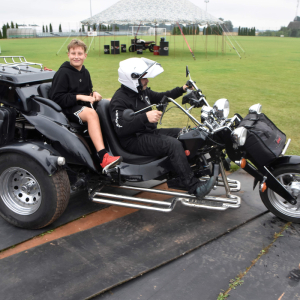 Zdjęcia z rajdu motocyklowego.