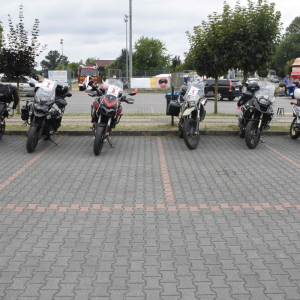 Zdjęcia z rajdu motocyklowego.