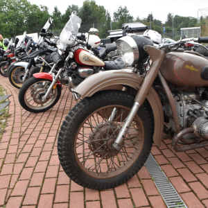 Zdjęcia z rajdu motocyklowego.