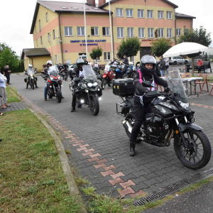 Zdjęcia z rajdu motocyklowego.