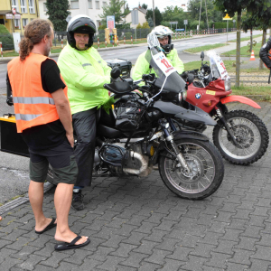 Zdjęcia z rajdu motocyklowego.