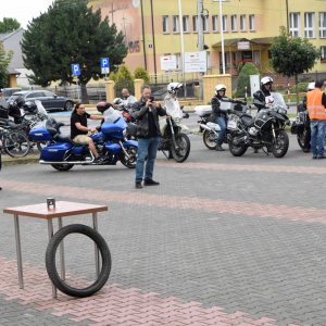 Zdjęcia z rajdu motocyklowego.