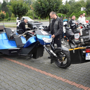 Zdjęcia z rajdu motocyklowego.