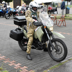 Zdjęcia z rajdu motocyklowego.