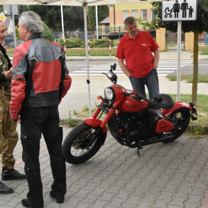 Zdjęcia z rajdu motocyklowego.