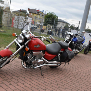 Zdjęcia z rajdu motocyklowego.
