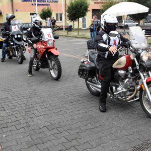 Zdjęcia z rajdu motocyklowego.