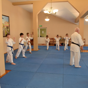 Zdjęcia z treningu Karate.
