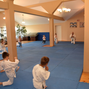 Zdjęcia z treningu Karate.