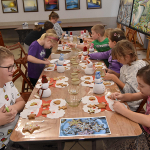 Zdjęcia z warsztatów świątecznych.