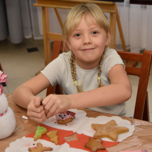 Zdjęcia z warsztatów świątecznych.