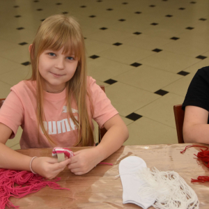 Zdjęcia z warsztatów świątecznych.