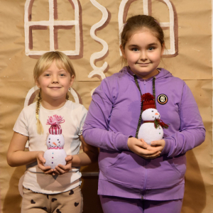 Zdjęcia z warsztatów świątecznych.