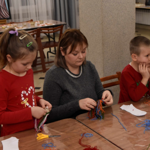 Zdjęcia z warsztatów świątecznych.