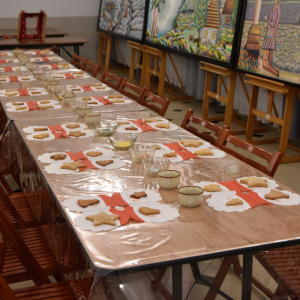 Zdjęcia z warsztatów świątecznych.