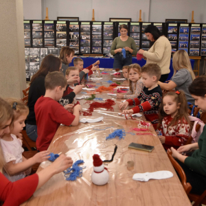 Zdjęcia z warsztatów świątecznych.