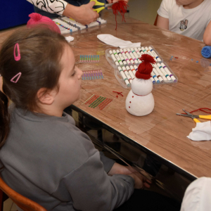 Zdjęcia z warsztatów świątecznych.