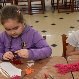 Zdjęcia z warsztatów świątecznych.