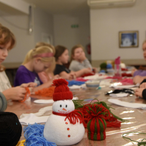 Zdjęcia z warsztatów świątecznych.