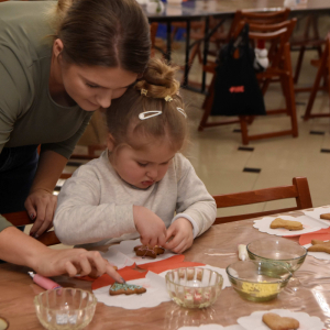Zdjęcia z warsztatów świątecznych.